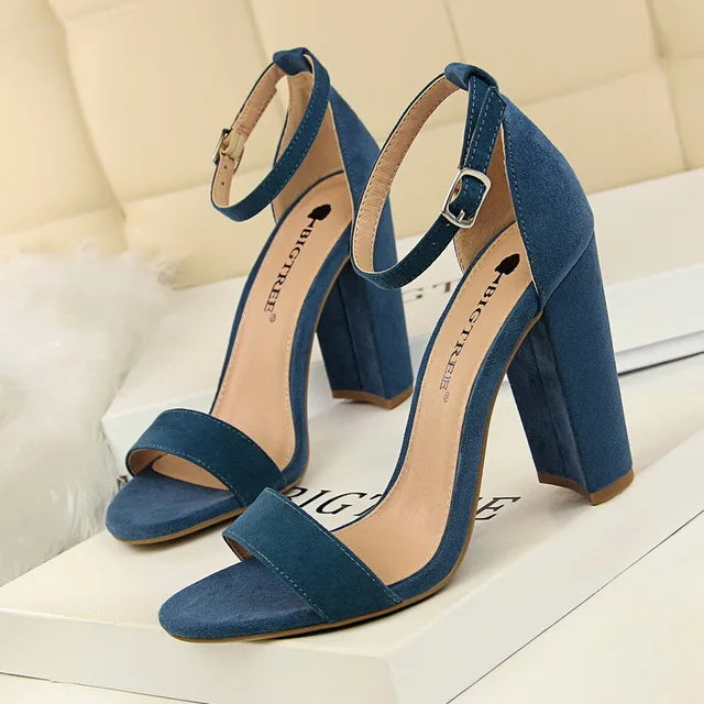 MoreThanWords™ Sexy Block Heel Women’s Pumps | Fashion Sandals for Ladies