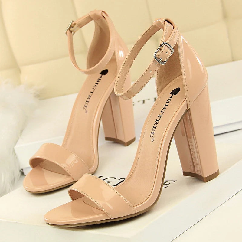 MoreThanWords™ Sexy Block Heel Women’s Pumps | Fashion Sandals for Ladies
