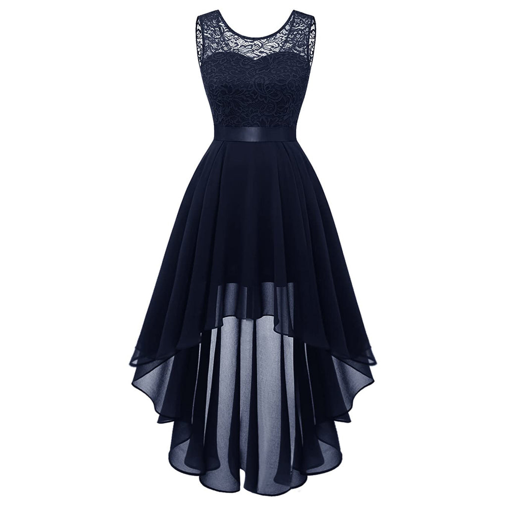 MoreThanWords™ Elegant Sleeveless Lace Dress