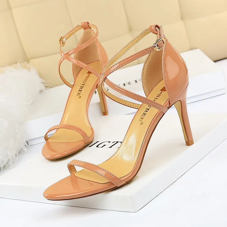 MoreThanWords™ Open Toe Stiletto Heels 
