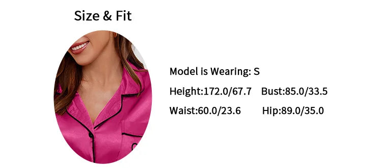 MoreThanWords™ Women’s Heart Embroidered Pajama Set – Button-Down Lounge Sleepwear