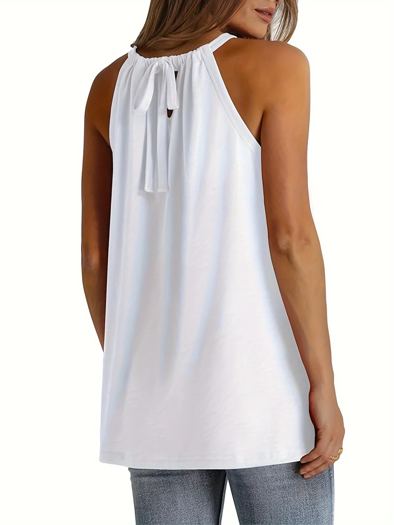 MoreThanWords™  Summer Halter Tank Tops for Women – Breezy, Chic & Made for Leggings