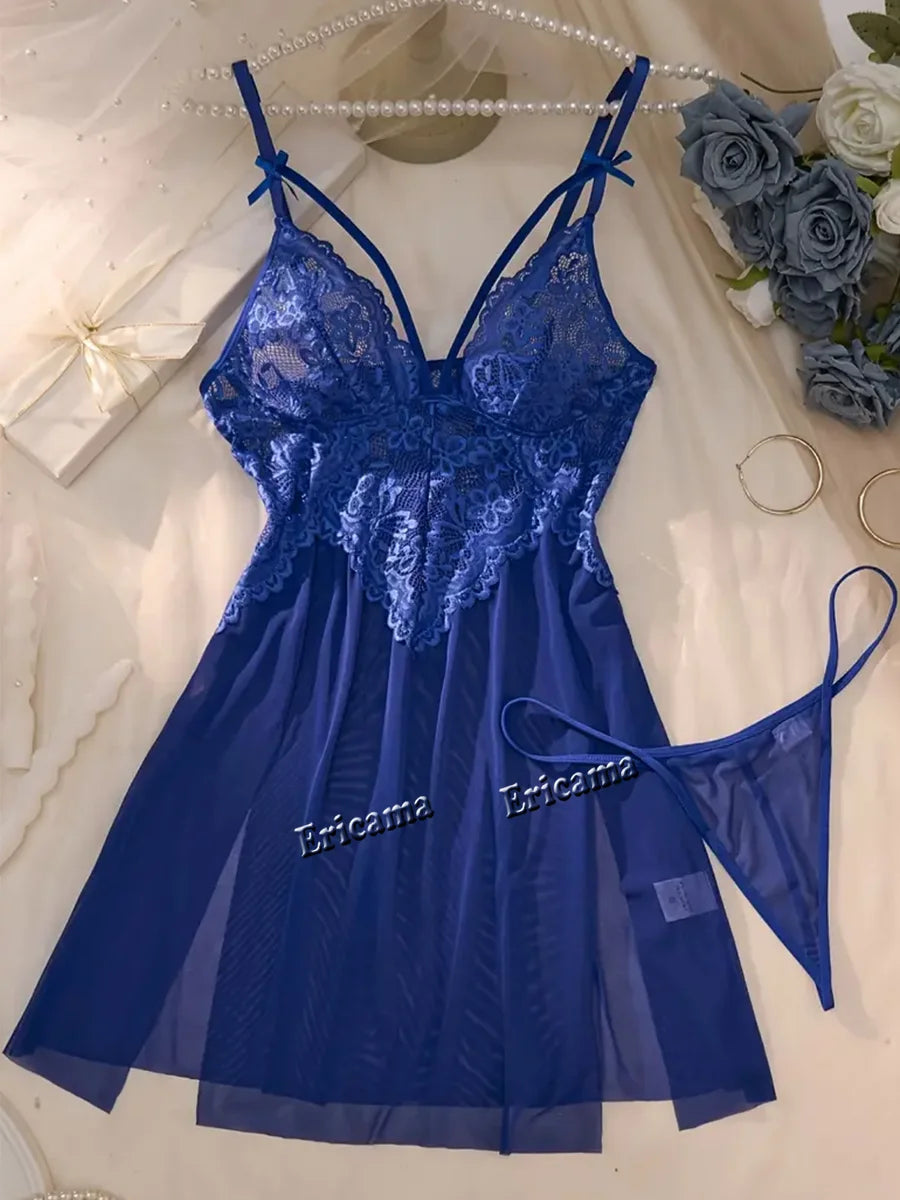 MoreThanWords™ 2-Piece Sexy Seamless Lingerie Set