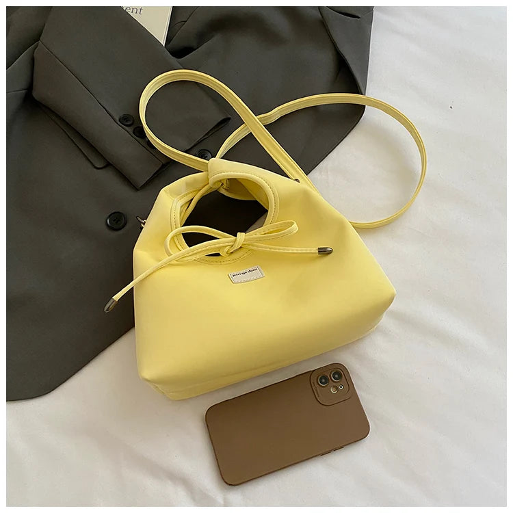MoreThanWords™ Trendy Bow Bucket Bag – Chic, Versatile & Effortlessly Feminine