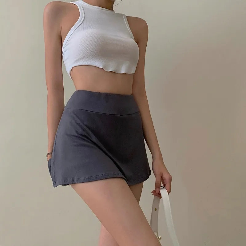 MoreThanWords™ High Waist Tennis Skirt – Sexy, Sporty, and Totally On-Trend