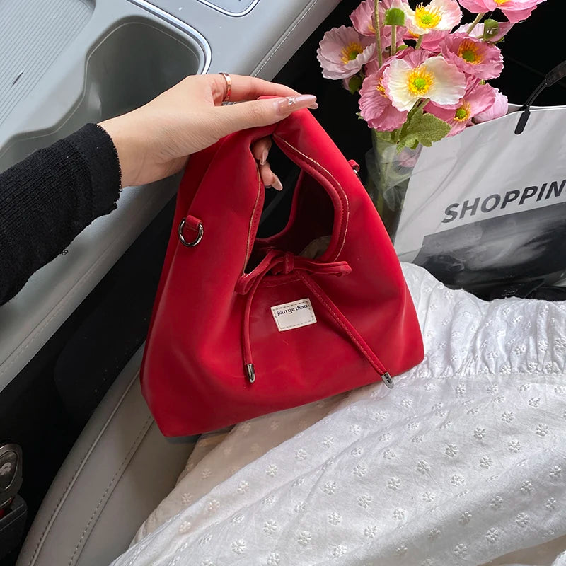 MoreThanWords™ Trendy Bow Bucket Bag – Chic, Versatile & Effortlessly Feminine