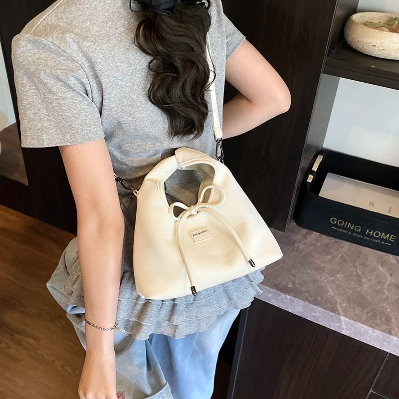 MoreThanWords™ Trendy Bow Bucket Bag – Chic, Versatile & Effortlessly Feminine