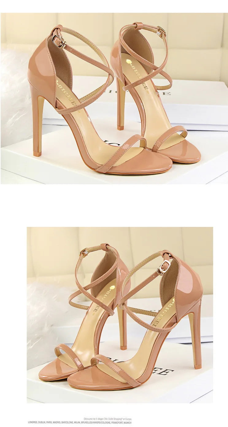 MoreThanWords™ Open Toe Stiletto Heels 