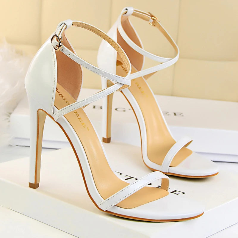 MoreThanWords™ Open Toe Stiletto Heels 