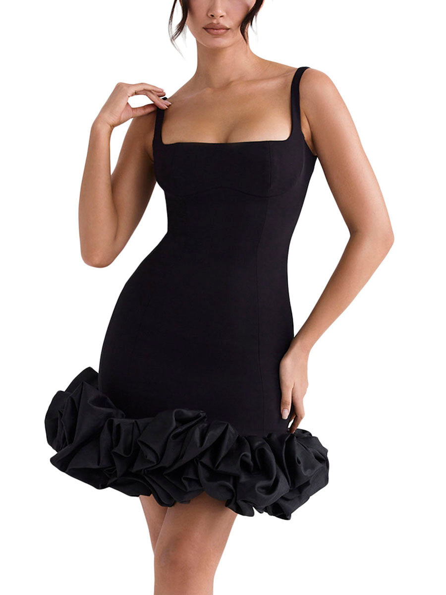 MoreThanWords™ Spaghetti Strap Bodycon Mini Dress