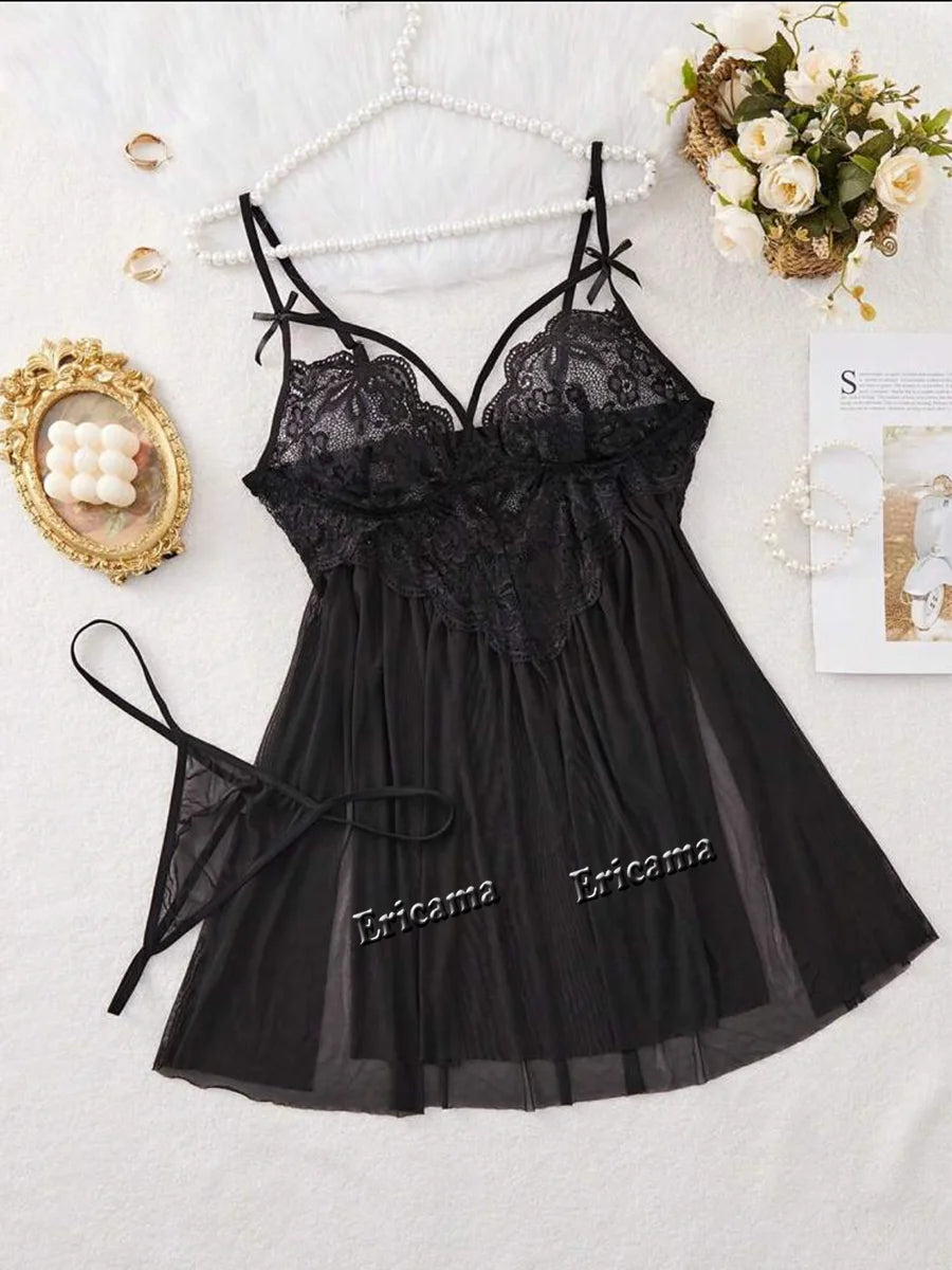 MoreThanWords™ 2-Piece Sexy Seamless Lingerie Set