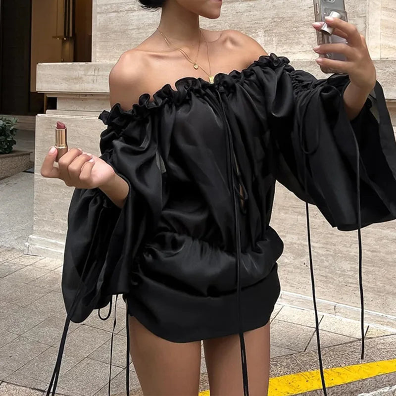 MoreThanWords™ Off-shoulder mini dress