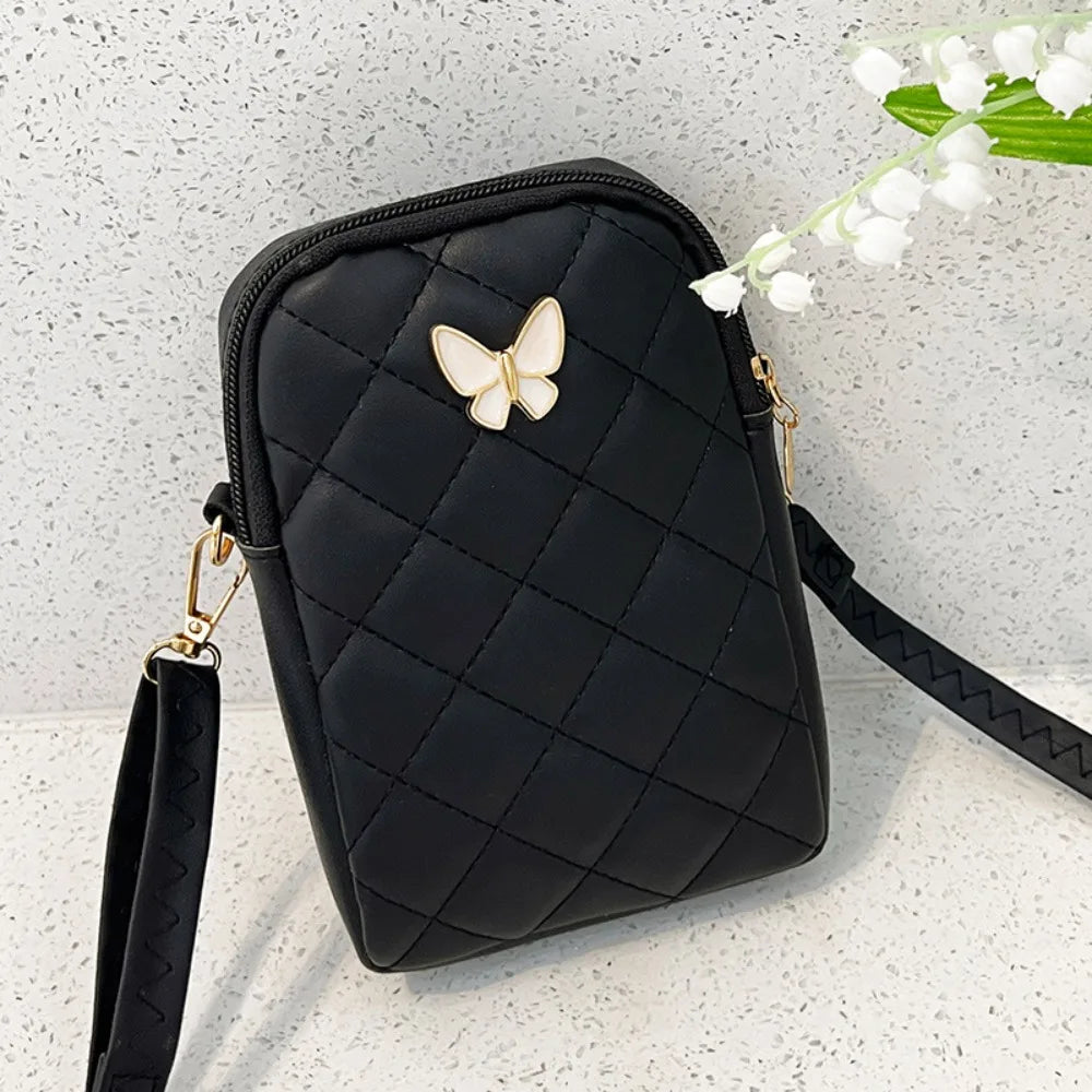 MoreThanWords™  PU Leather Mini Embroidery Crossbody Bag – Where Function Meets Fashion