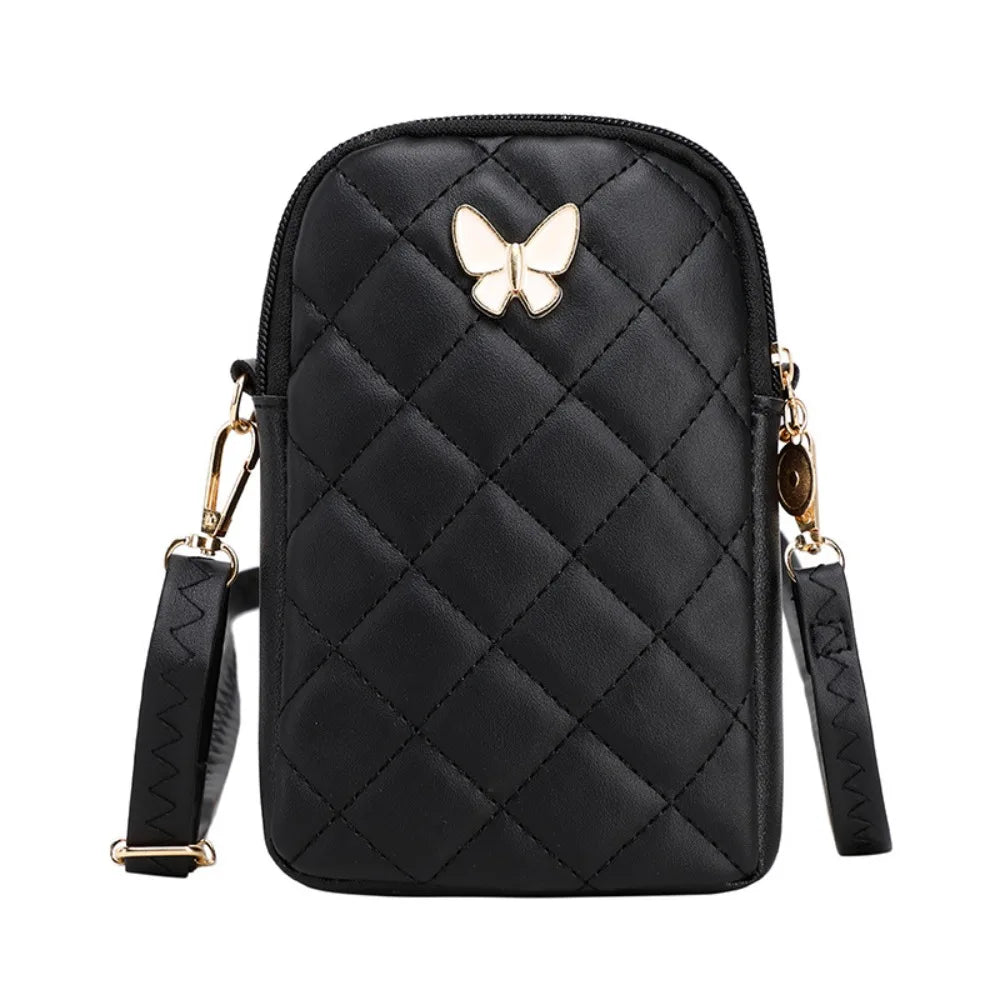 MoreThanWords™  PU Leather Mini Embroidery Crossbody Bag – Where Function Meets Fashion