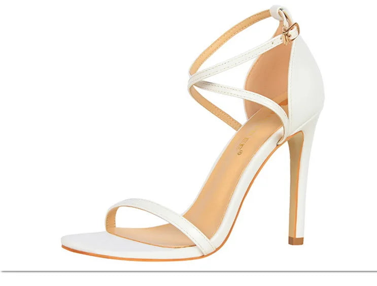 MoreThanWords™ Open Toe Stiletto Heels 