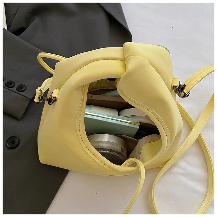 MoreThanWords™ Trendy Bow Bucket Bag – Chic, Versatile & Effortlessly Feminine