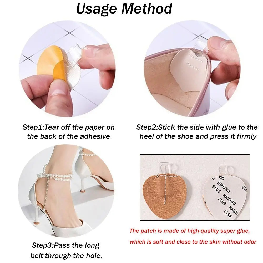 MoreThanWords™ High Heel Anklet Chains