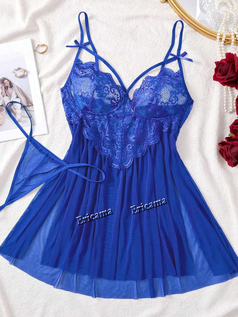 MoreThanWords™ 2-Piece Sexy Seamless Lingerie Set