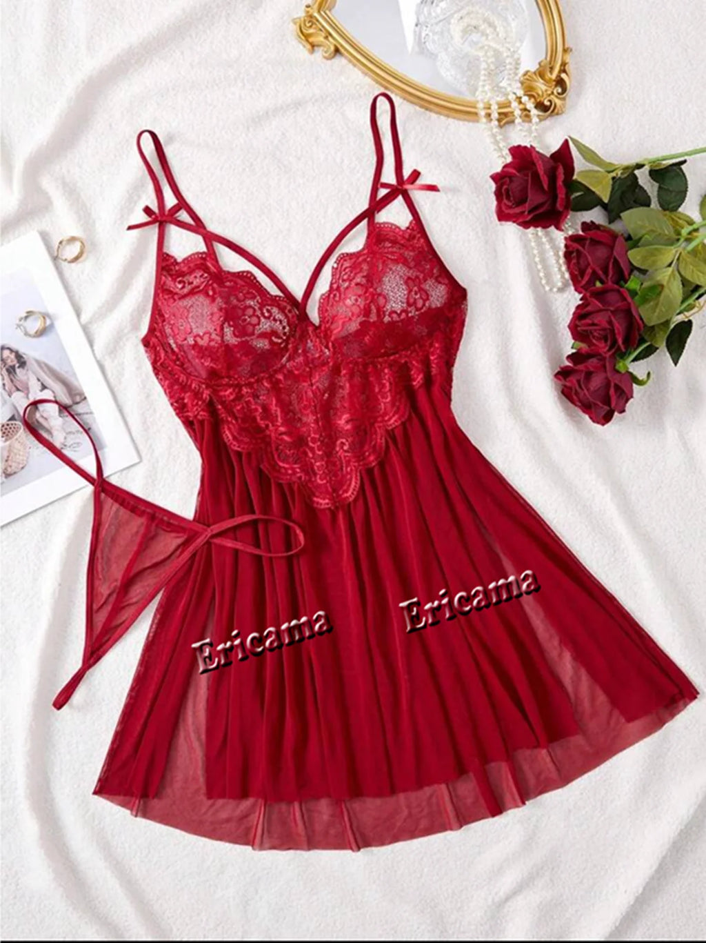 MoreThanWords™ 2-Piece Sexy Seamless Lingerie Set