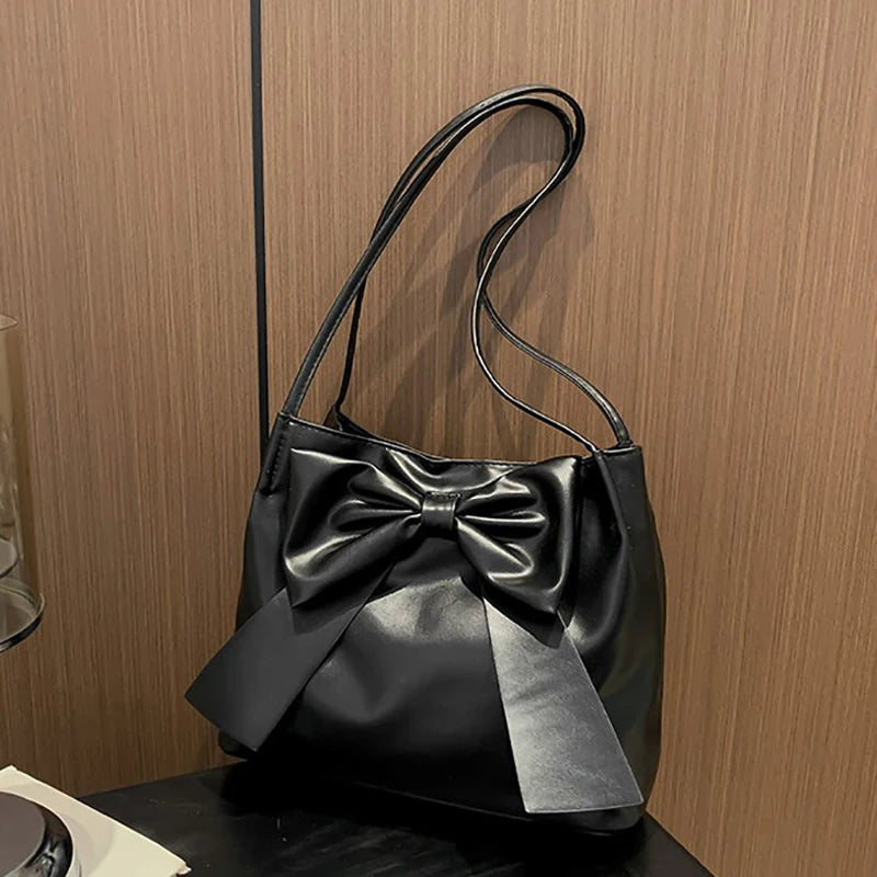 MoreThanWords™ Fashion Bow Handbag – Chic & Versatile Everyday Arm Candy
