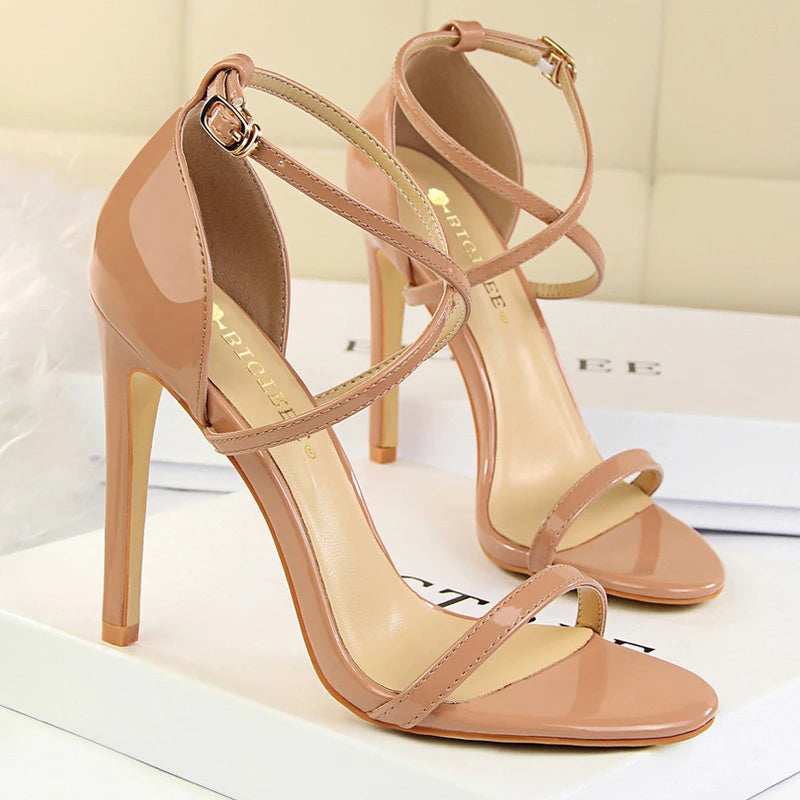 MoreThanWords™ Open Toe Stiletto Heels 