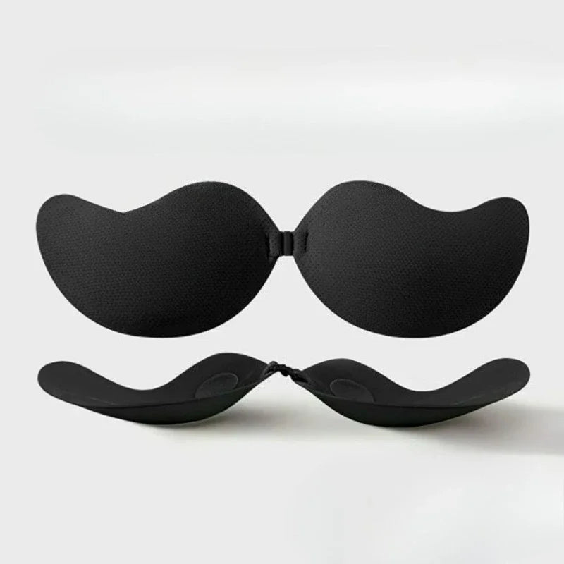 MoreThanWords™ 1/2 Pcs Reusable Push-Up Bra – Invisible, Backless & Self-Adhesive