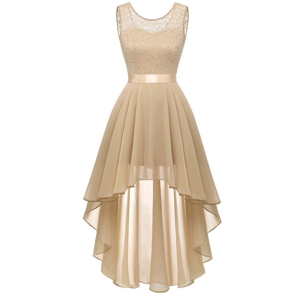 MoreThanWords™ Elegant Sleeveless Lace Dress