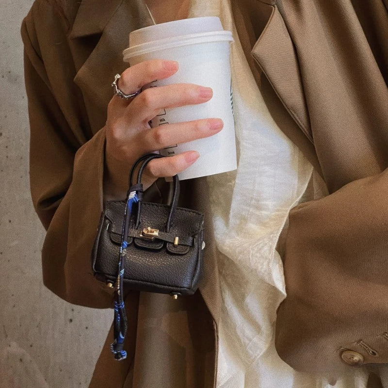 MoreThanWords™ Mini Handbag Earphone Protective Case – Chic Meets Function!