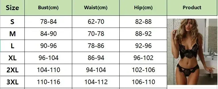 MoreThanWords™   Ultra Thin Black Lace Lingerie Set – Sexy, Transparent & Irresistible