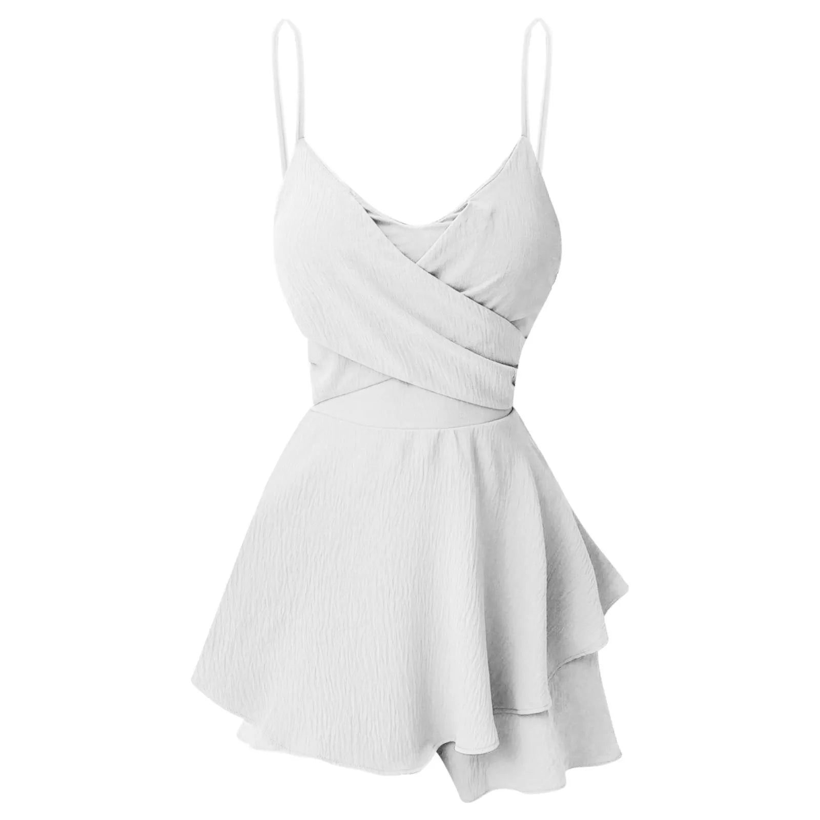 MoreThanWords™ Plus Size Summer Suspender Dress – Sexy, Chic & Confident!