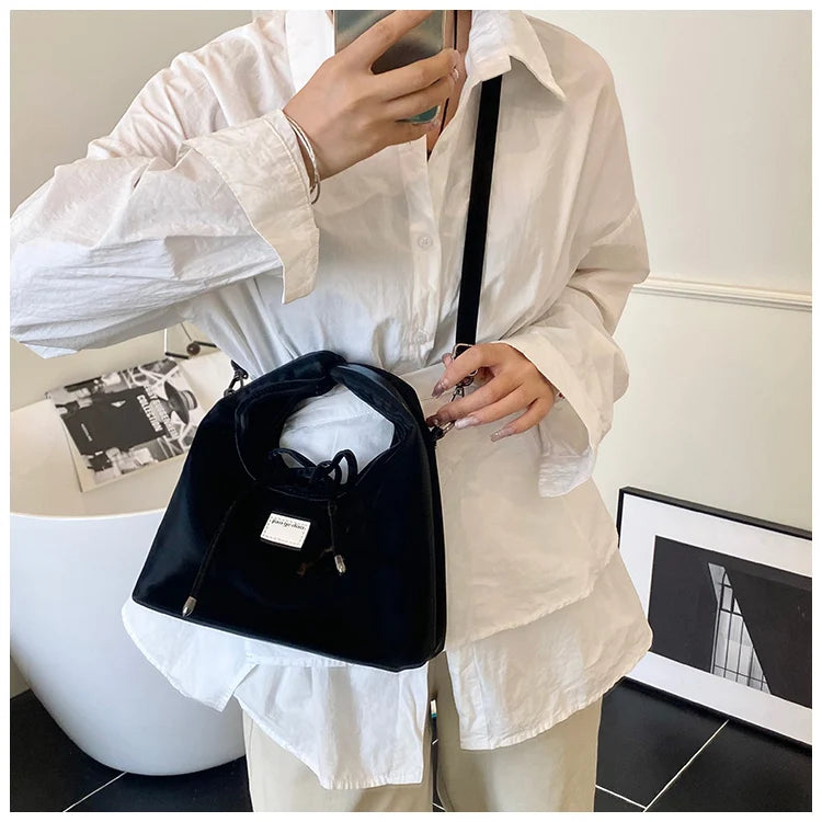 MoreThanWords™ Trendy Bow Bucket Bag – Chic, Versatile & Effortlessly Feminine