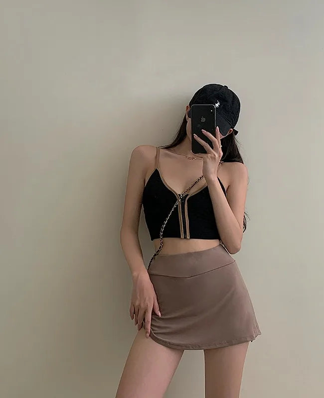 MoreThanWords™ High Waist Tennis Skirt – Sexy, Sporty, and Totally On-Trend