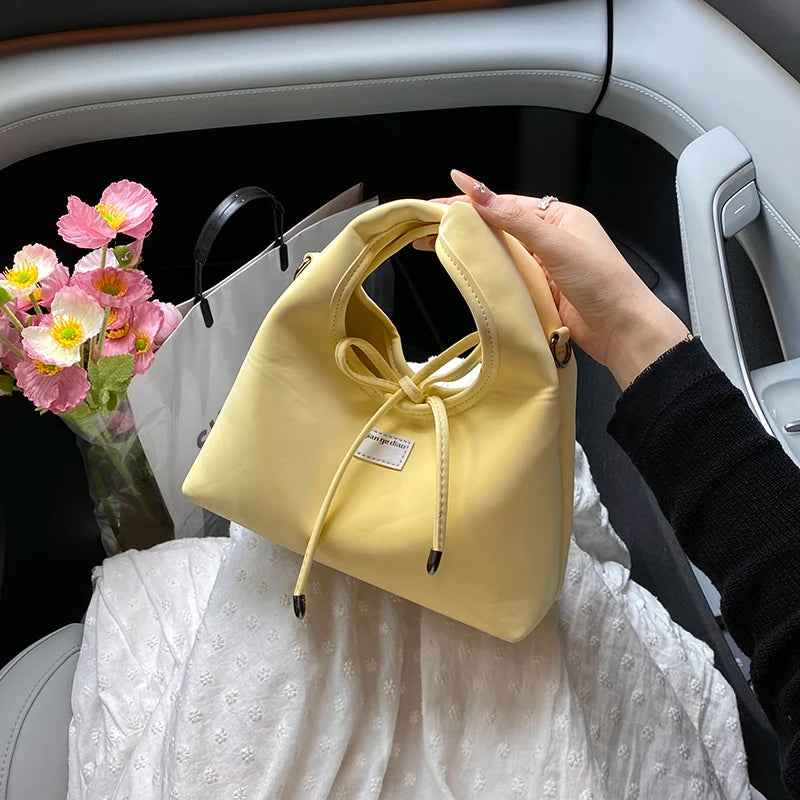 MoreThanWords™ Trendy Bow Bucket Bag – Chic, Versatile & Effortlessly Feminine
