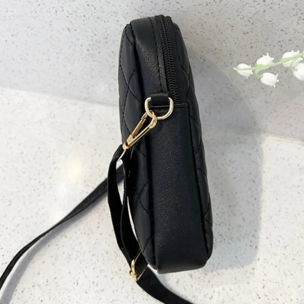 MoreThanWords™  PU Leather Mini Embroidery Crossbody Bag – Where Function Meets Fashion