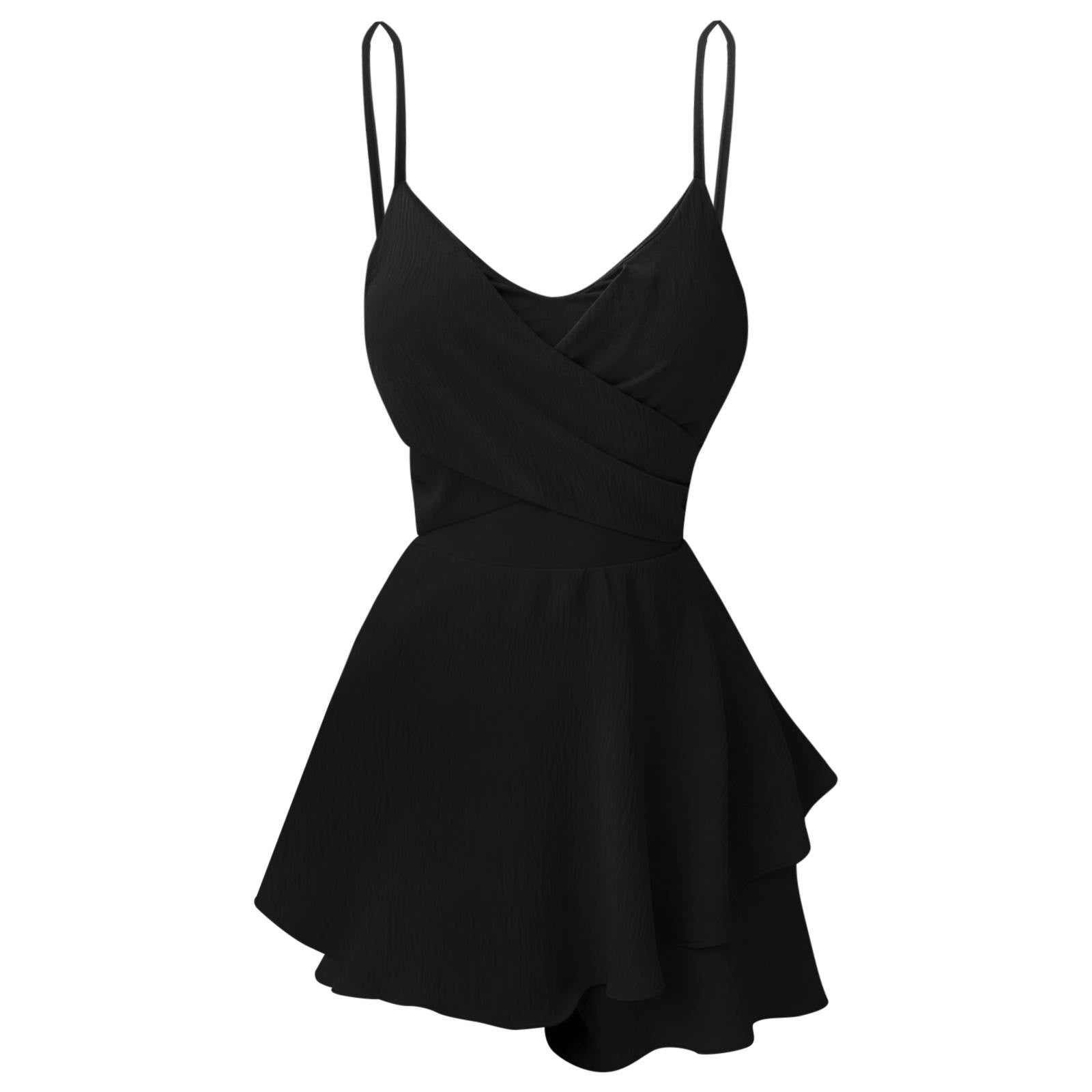 MoreThanWords™ Plus Size Summer Suspender Dress – Sexy, Chic & Confident!