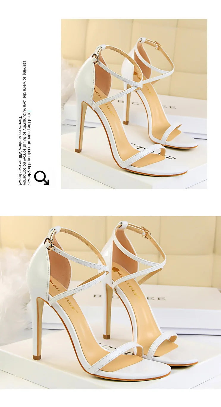 MoreThanWords™ Open Toe Stiletto Heels 