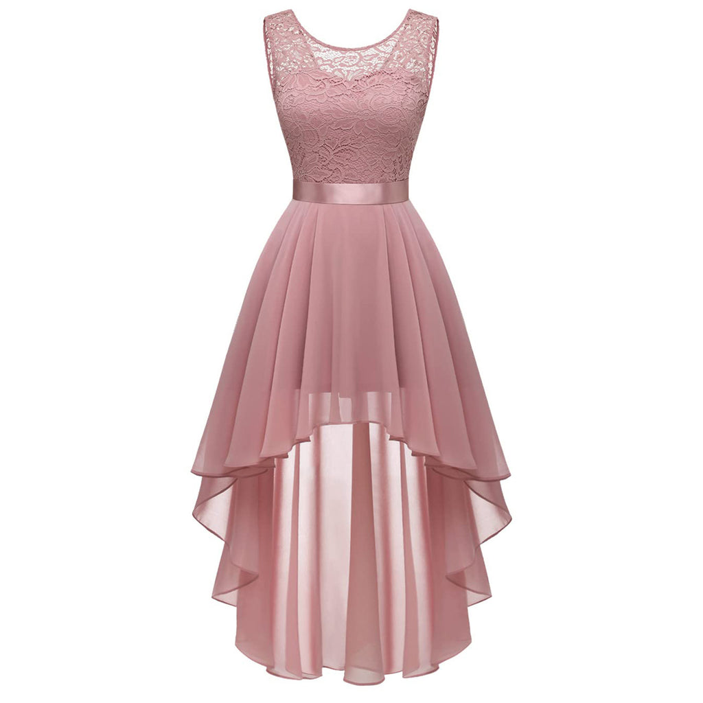 MoreThanWords™ Elegant Sleeveless Lace Dress