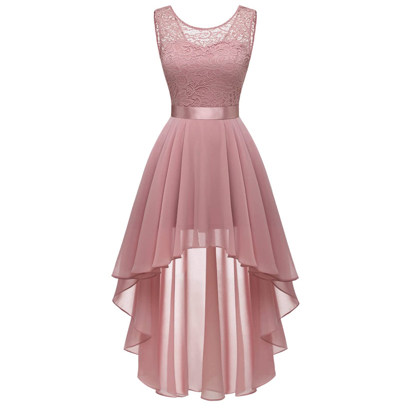 MoreThanWords™ Elegant Sleeveless Lace Dress