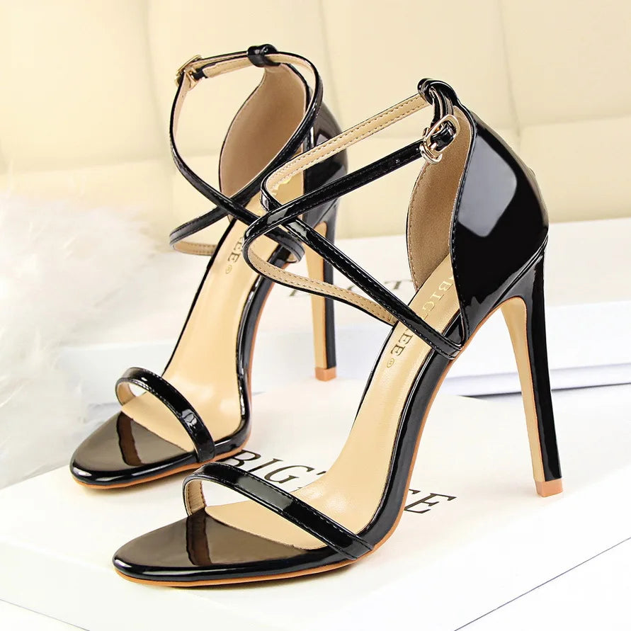 MoreThanWords™ Open Toe Stiletto Heels 