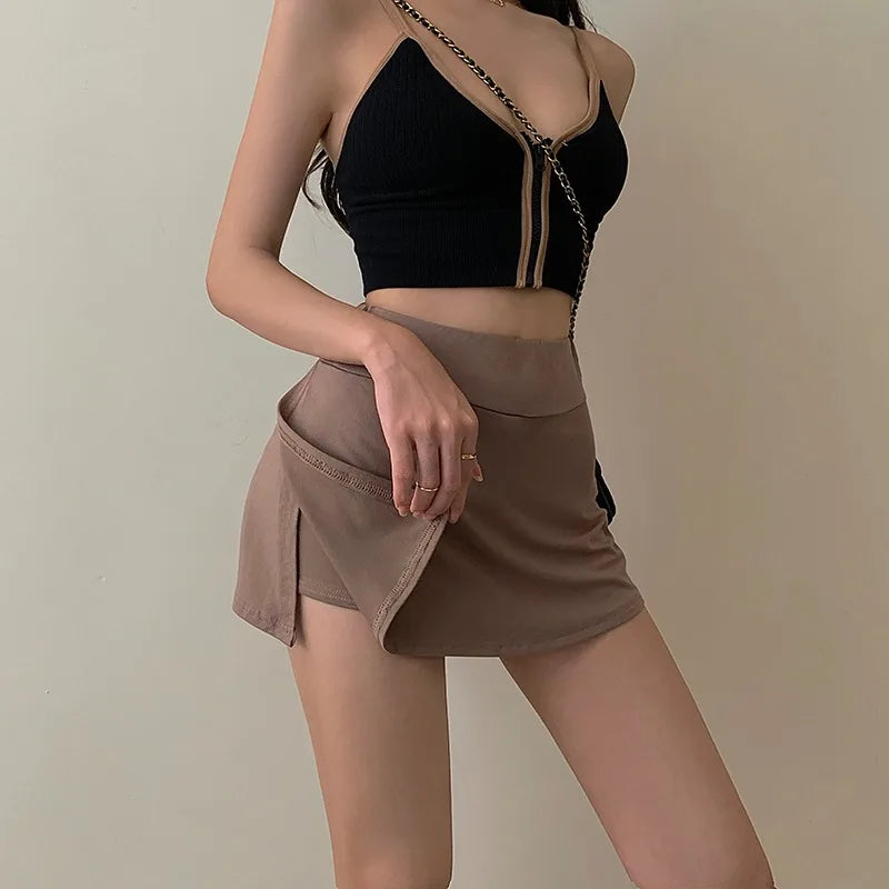 MoreThanWords™ High Waist Tennis Skirt – Sexy, Sporty, and Totally On-Trend