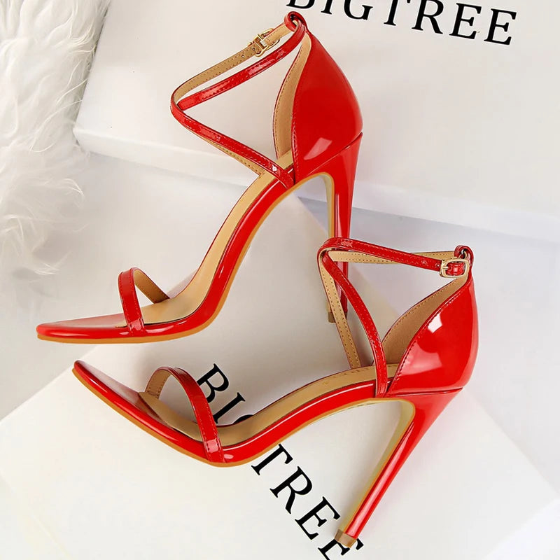 MoreThanWords™ Open Toe Stiletto Heels 
