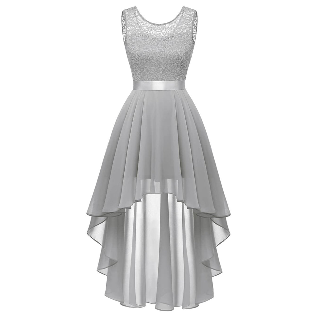 MoreThanWords™ Elegant Sleeveless Lace Dress