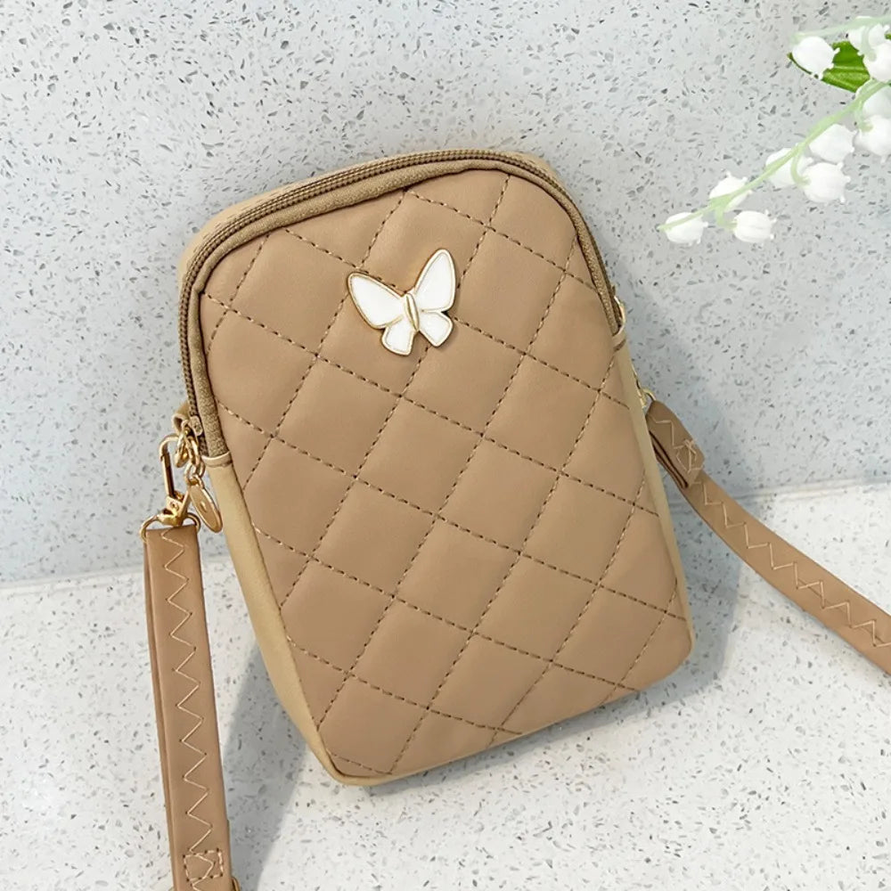 MoreThanWords™  PU Leather Mini Embroidery Crossbody Bag – Where Function Meets Fashion