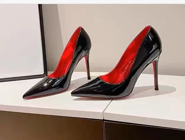 MoreThanWords™ Rhinestone Red High Heels