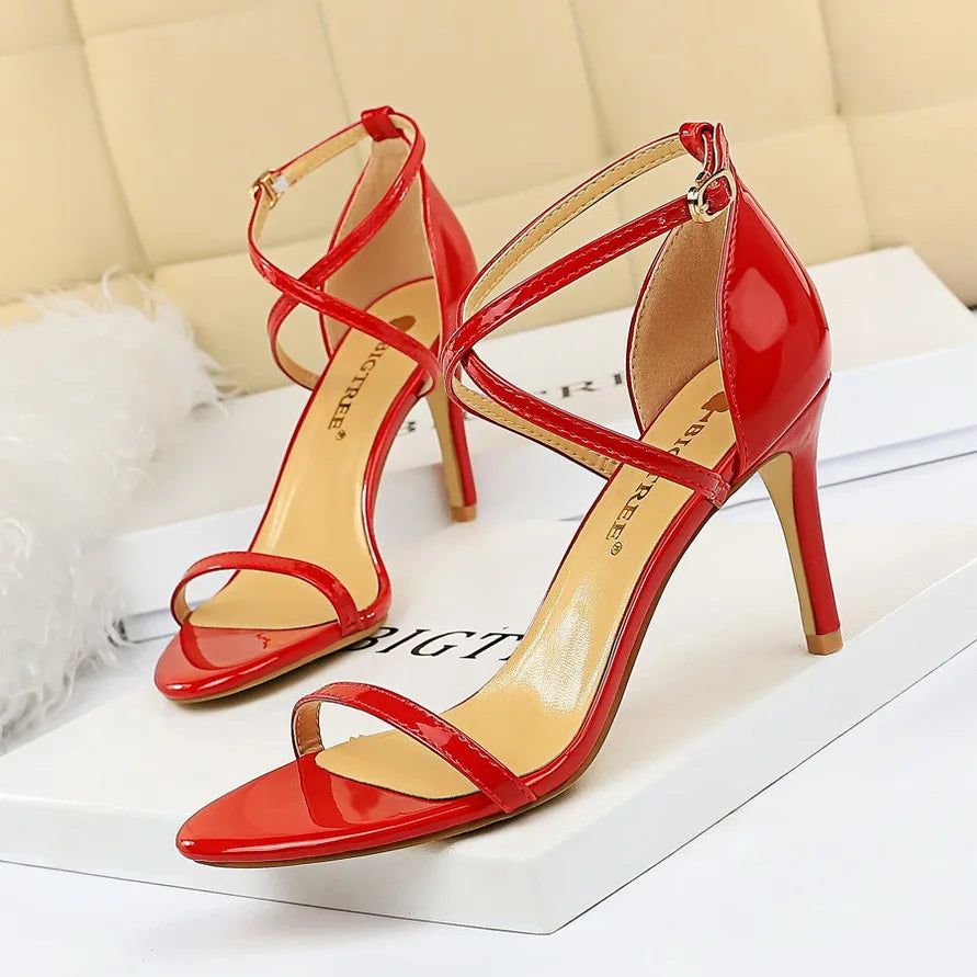 MoreThanWords™ Open Toe Stiletto Heels 