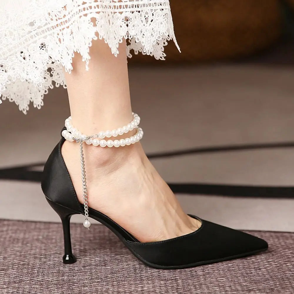 MoreThanWords™ High Heel Anklet Chains