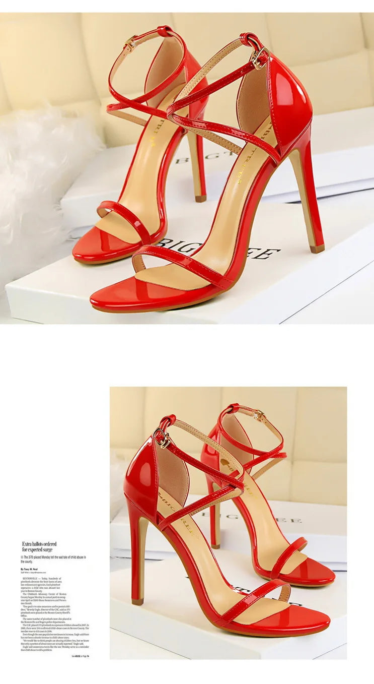 MoreThanWords™ Open Toe Stiletto Heels 