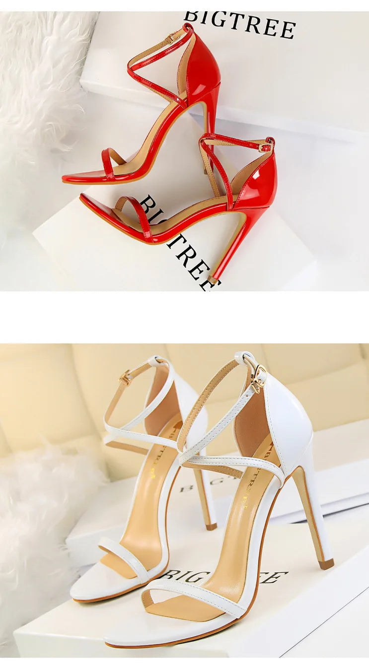 MoreThanWords™ Open Toe Stiletto Heels 