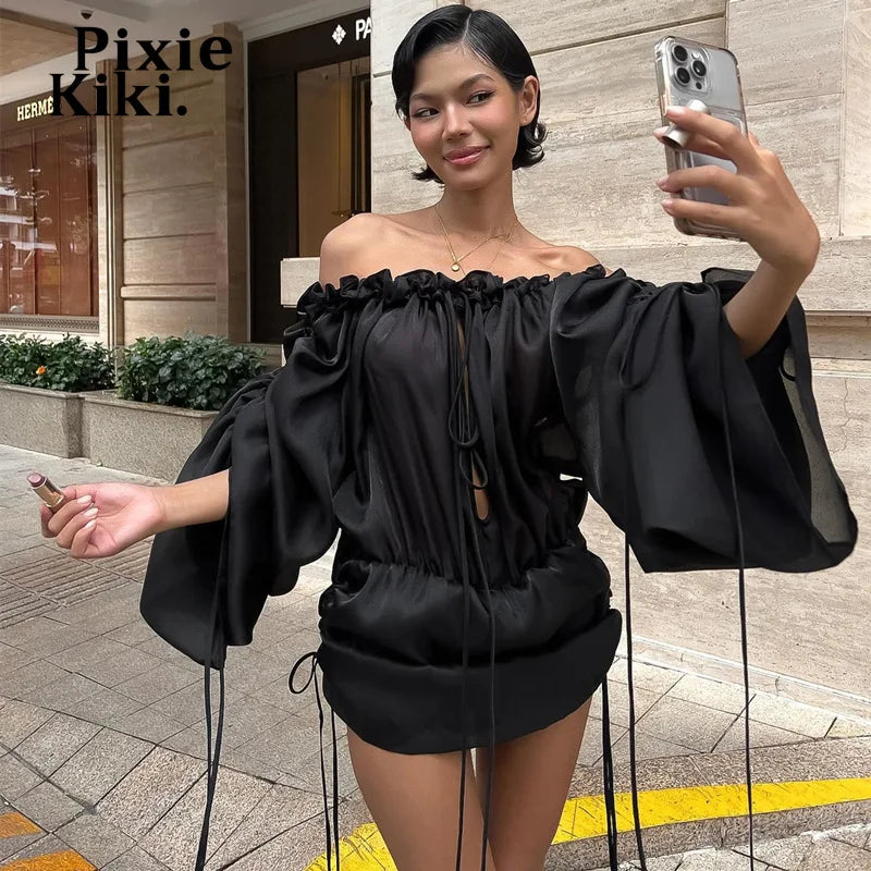 MoreThanWords™ Off-shoulder mini dress