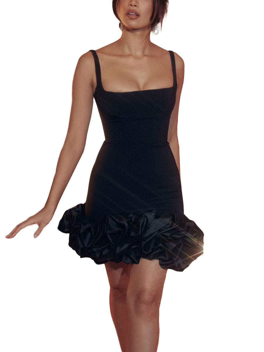 MoreThanWords™ Spaghetti Strap Bodycon Mini Dress